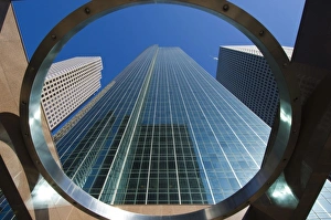 Texas Cityscape Drucke: Texas, Houston, Skyscraper