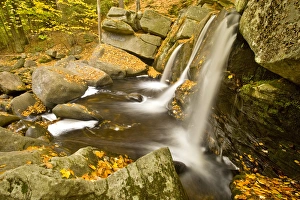 Long Exposure Waterfall Shots Drucke: Trap Falls, Willard Brook State Forest, Ashby, Massachusetts