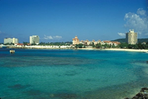 Caribbean Vacation Spots Drucke: Tropical Beach