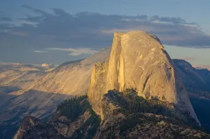 Halfdome von Glacier Point im Yosemite-Nationalpark Kalifornien USA