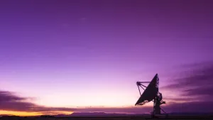 Radarfernrohr amVery Large Array (VLA), Flächen von San Agustin,Socorro,Nuevo México