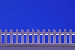 Florida Architecture Drucke: Widows walk on rooftop St. Augustine, Florida