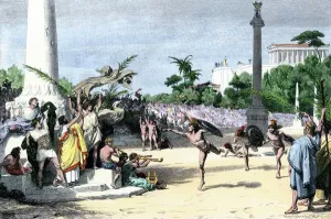 Altertümliche Olympische Spiele