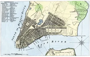 New Yorker Karte 1789