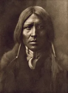 Edward Curtis Prints For Sale Drucke: Young Apache man, 1904