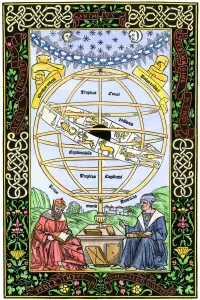 Pythagoras Erdkerntheorie des Kosmos