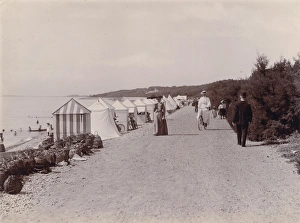 Drucke von Strand bei Aldwick, 1890. Fotograf W. P. Marsh.Fotographische Sammlung im West Sussex Record Office, Referenz: PH 3967 Bilder datiert: Strand von Aldwick, 1890