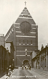 19th Century Street Scene Drucke: St Bartholomew Brighton