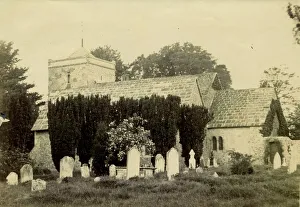 Historic Church Architecture UK Drucke: Upper Beeding church