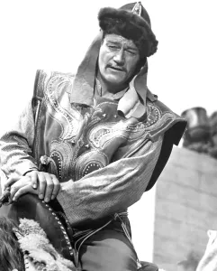 Asian Traditional Costume Drucke: THE CONQUEROR, John Wayne, 1956