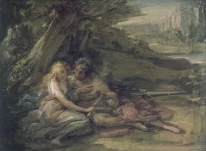 Romantic Couple Artwork Drucke: Rinaldo and Armida (Rinaldo e Armida)