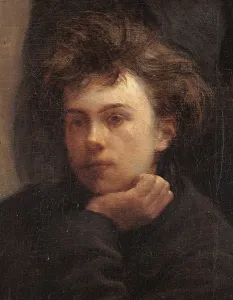 Arthur Rimbaud Portrait Drucke: Table Corner (Coin de table)