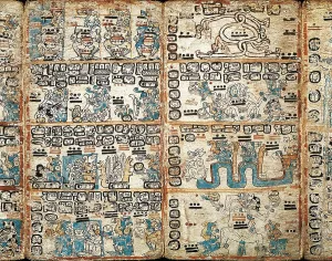 Mesoamerican Mythology Drucke: Trocortesian or Madrid Codex. s