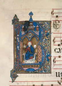 Italian Art And Craft Drucke: Unknown, Antiphonary E: Christ in Glory