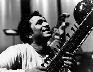 Indischer Komponist und Sitar-Spieler Ravi Shankar, 1968... Courtesy: CSU Archives / Everett Collection