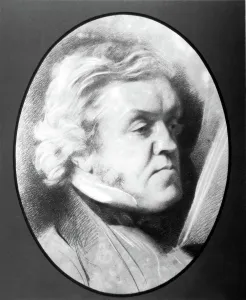 English Literature Figures Drucke: WILLIAM MAKEPEACE THACKERAY, c. 1862.. Courtesy: CSU Archives / Everett Collection
