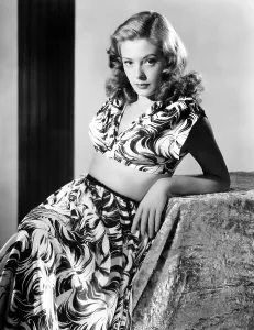 Art Deco Fashion Drucke: Jane Greer, c. 1947