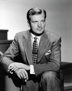 Vintage Cigarette Smoking Drucke: John Loder, ca. late 1940s