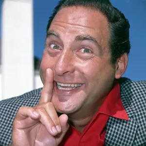 Vintage Television Images Drucke: Sid Caesar, 1950s