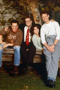 Classic Television Series Drucke: THE DREW CAREY SHOW, from left: Diedrich Bader