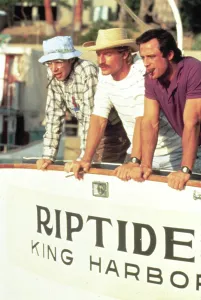 Vintage Television Sets Drucke: RIPTIDE, Thomas Bray, Perry King, Joe Penny, 1984-86