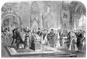 Winter Palace St Petersburg Drucke: ALEXANDER III: WEDDING