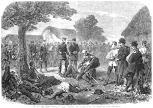 Prussian History Drucke: BATTLE OF SADOWA, 1866