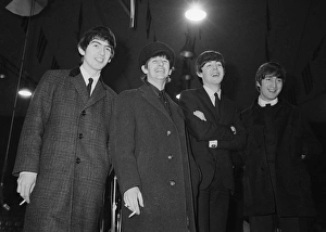 Fotograf Drucke: Die Beatles, 1964 Die Beatles in Washington