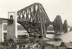 Historic Bridges In Scotland Drucke: SCOTLAND: FORTH BRIDGE. The Forth Bridge