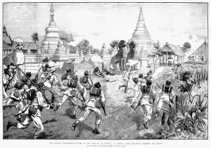 British Empire Expansion Drucke: The Second Bengal Light Infantry