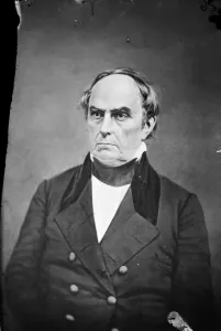 Drucke von Daniel Webster (1782-1852). Amerikanischer Anwalt und Staatsmann. Daguerrotypie von Matthew Brady um 1850 Mathew Brady Drucke: Daniel Webster
