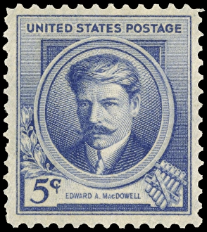 19th Century Musician Drucke: EDWARD ALEXANDER MacDOWELL (1861-1908)