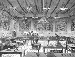 Thomas Edison Inventions Drucke: ELECTRICAL EXPOSITION, 1881