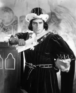 Shakespeare: Richard III. Laurence Olivier spielt den Titelcharakter der Filmproduktion von William Shakespeare aus dem Jahr 1956