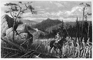 French And Indian War Drucke: GENERAL BRADDOCKs MARCH