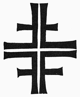 Deutsches Kreuz. Deutsches Kreuz besteht aus vier Fussabdrücken und steht für: Frisch , Fromm , Frei (Frisch - Hardy; Fromm - Gottesgnüter ; Frei- frei)