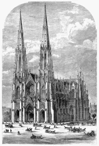 Fifth Avenue Architecture Drucke: NEW YORK: ST. PATRICK S. The second