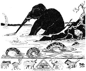 Literatur Drucke: Kipling: Just So-Geschichten Die Riesenwelt des kleinen Elefanten