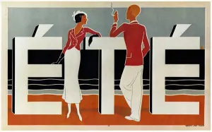 PLAKAT: SOMMER 1919 (Falsch), lithografisch von Caddy 1919