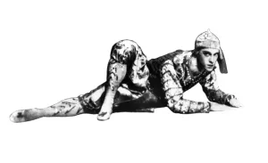 Drucke von Vaslav Nijinsky (1890-1950). Russischer Balletttänzer und Choreograf. Tanzendes bei den Les Orientales, ca 1911 N Drucke: WASILY NIJINSKIj (1890-1950). Russischer Balletttänzer und Choreograf
