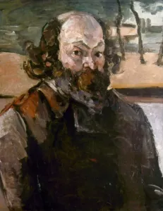 Drucke von PAUL CEZANNE (1839-1906). Französischer Maler. Selbstporträt. Öl auf Leinwand, um 1875 Paul Cezanne Drucke: PAUL CEZANNE (1839-1906). Französischer Maler