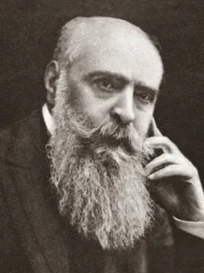 Porträt Drucke: Stephanos Skouloudis (1838-1928). Griechischer Diplomat und Ministerpräsident. Fotografie