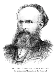 Porträt Drucke: Stephanus Jacobus du Toit (1847-1911) Südafrikanischer Nationalist