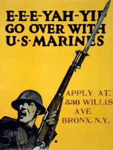 Poster Drucke: Erster Weltkrieg: Plakat, 1917