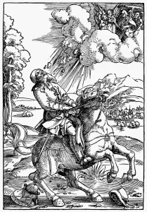 Christian Renaissance Artwork Drucke: ST. PAUL: CONVERSION. The conversion of St