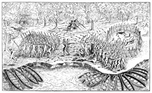 Samuel De Champlain Drucke: SAMUEL DE CHAMPLAIN (center)