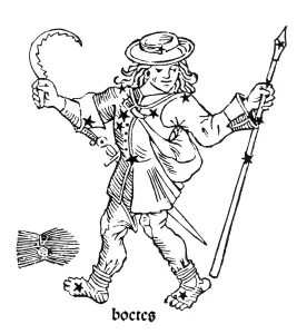 Konstellation: Bootes, Personifikation von Bootes