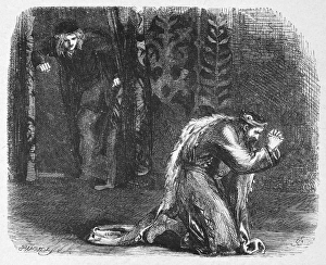 Sir John Gilbert Artist Drucke: SHAKESPEARE: HAMLET