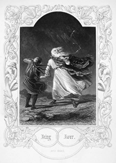 King Lear Art Drucke: SHAKESPEARE: KING LEAR. Lear and the Fool in William Shakespeares King Lear
