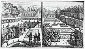 Versailles Garden Drucke: VERSAILLES: GARDEN. Pruning, right